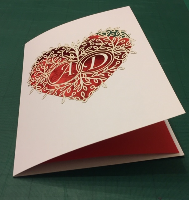 wedding card – andrea and dom – Kay Vincent – LaserSister